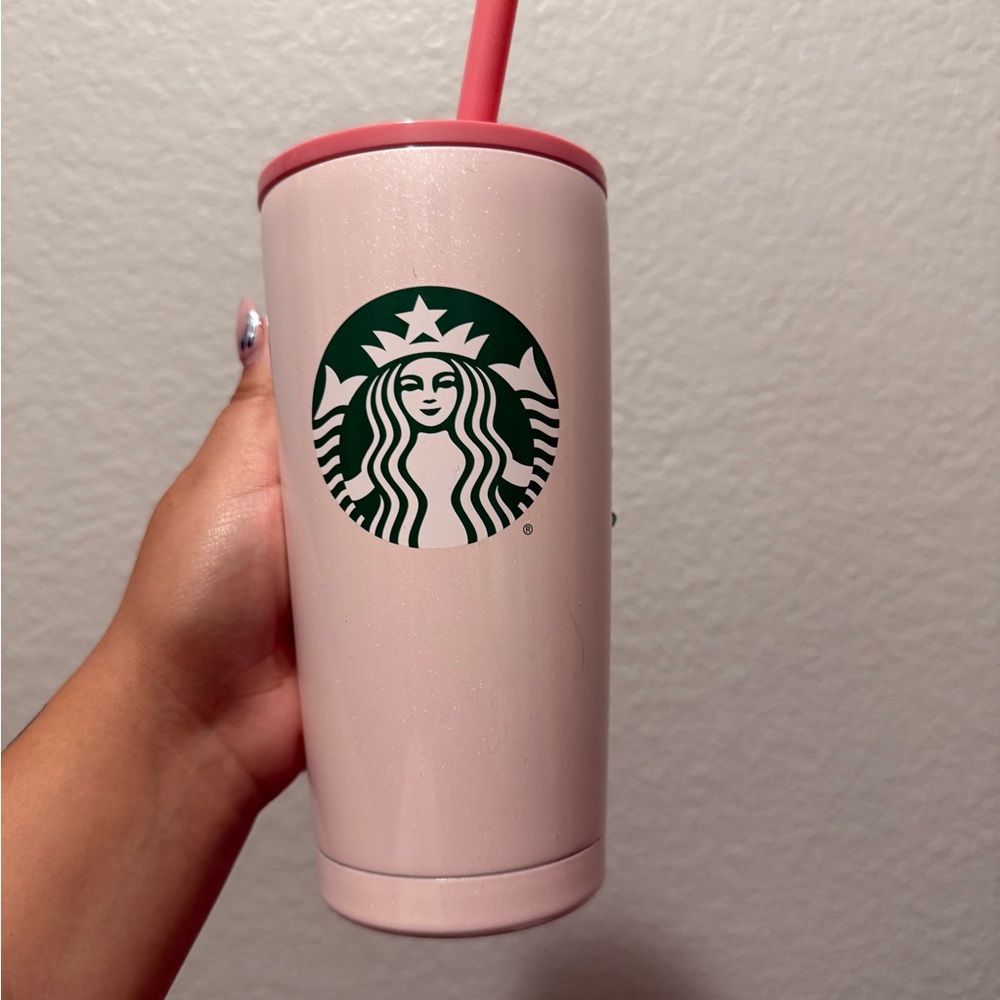 Starbucks Blush Pink Tumbler with Lid